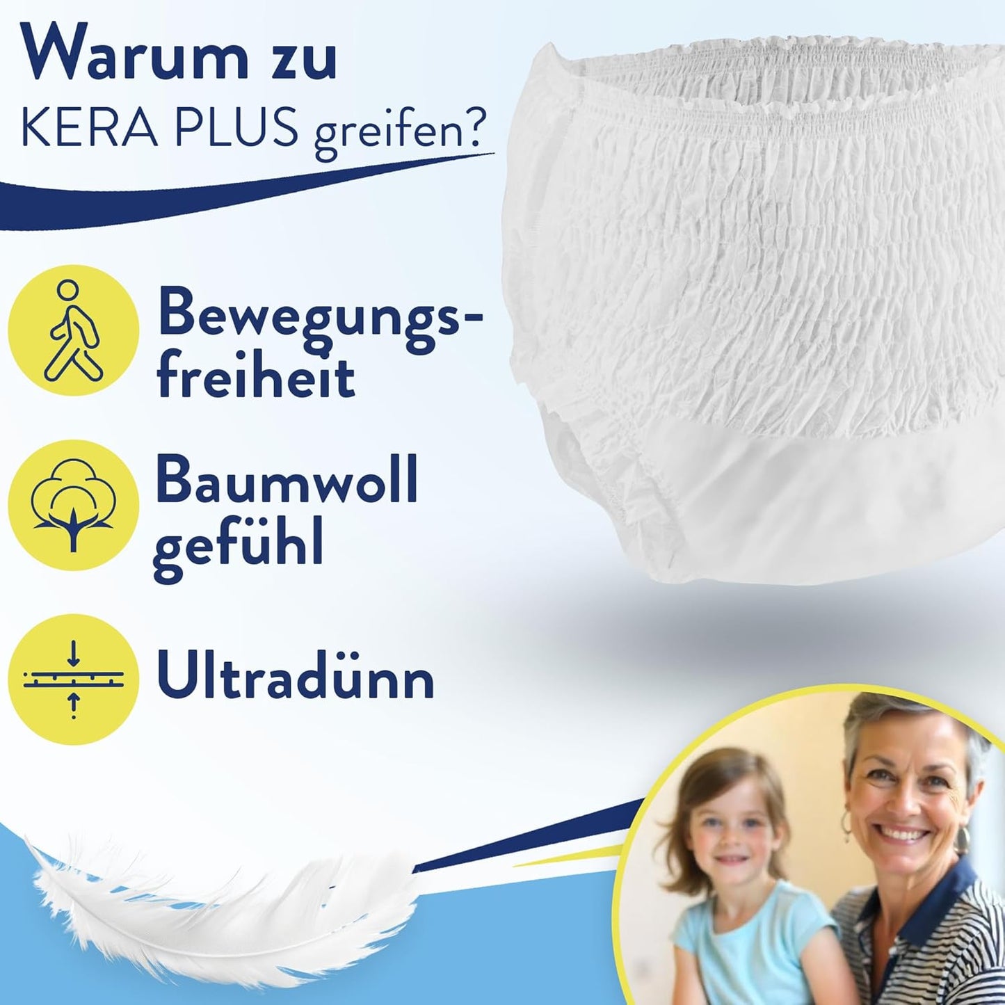 Kera Pants Plus “Cotton Feel”