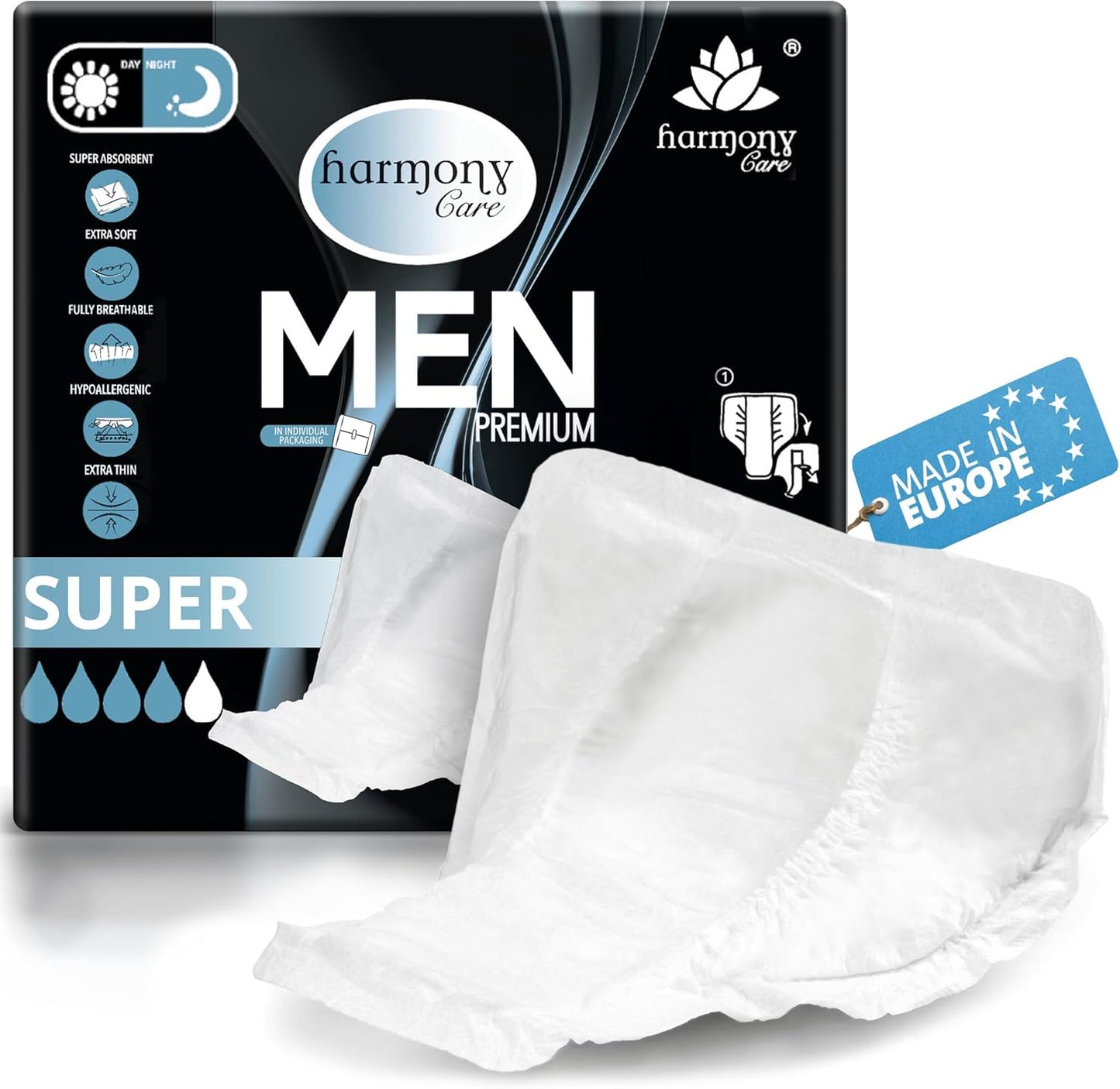 Harmony Care Super - Einlagen für Männer