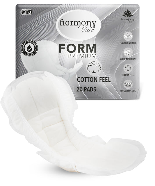 Inkontinenzvorlagen - Form Maxi+