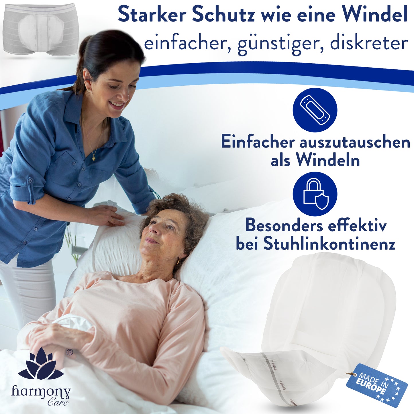 Inkontinenzvorlagen - Form Maxi+