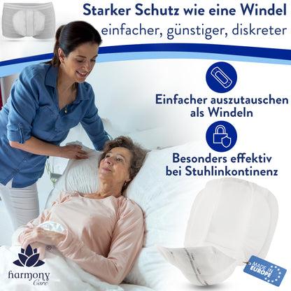 Inkontinenzvorlagen - Form Maxi+