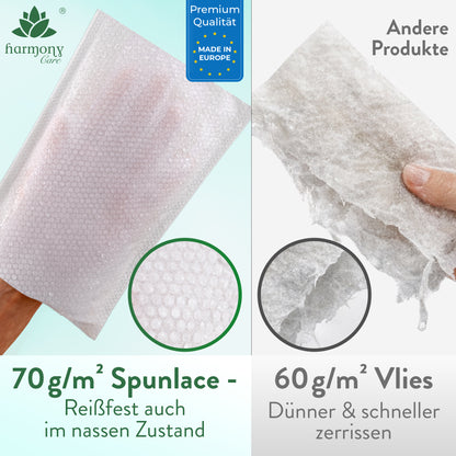 Feuchte Einmal-Waschhandschuhe