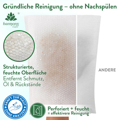 Feuchte Einmal-Waschhandschuhe