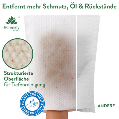 Trockene Waschhandschuhe Premium
