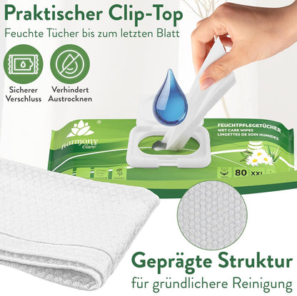 Feuchttücher für Erwachsene (XXL)
