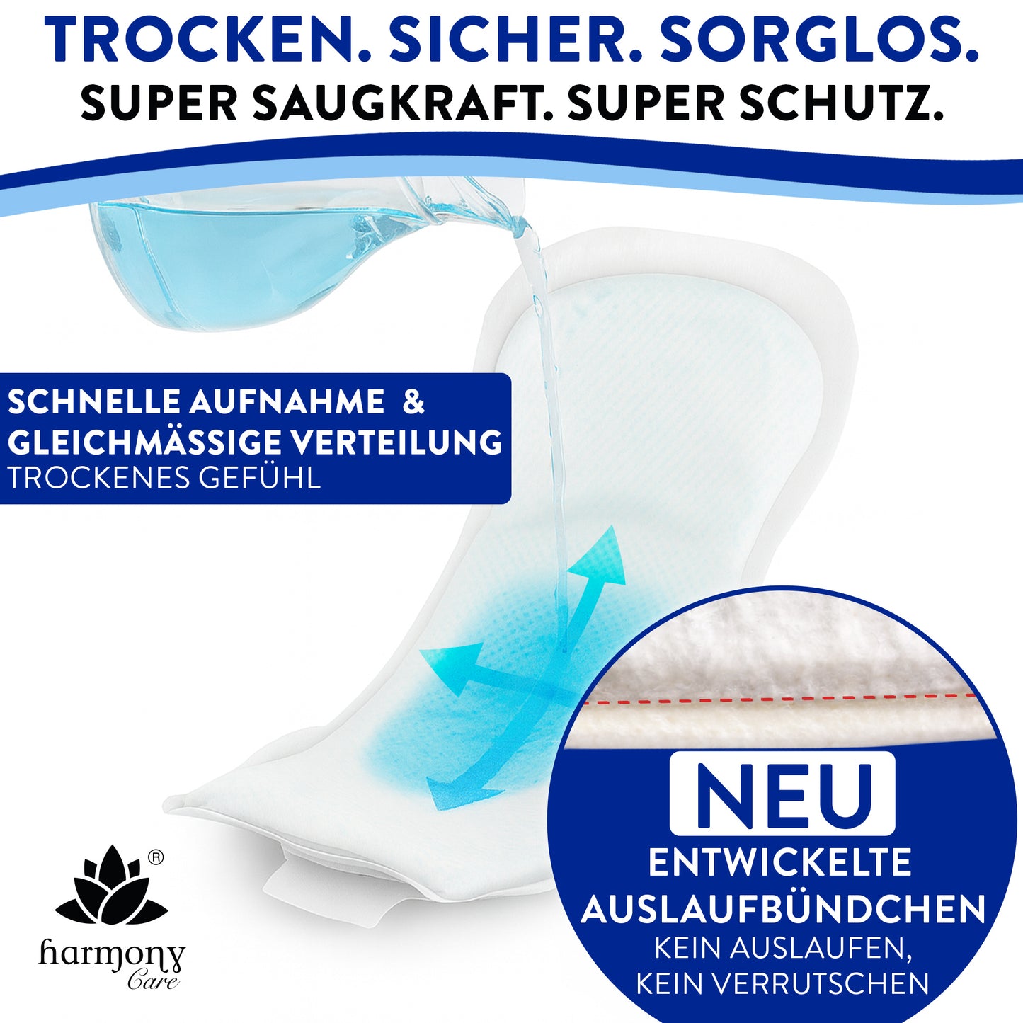 Inkontinenzeinlagen für Damen - Lady Super