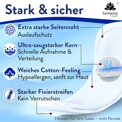 Inkontinenzeinlagen für Damen - Lady Maxi
